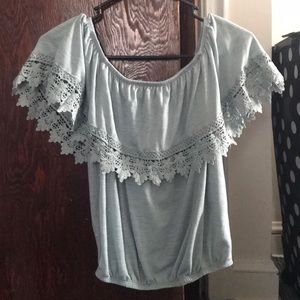 Off the shoulder top